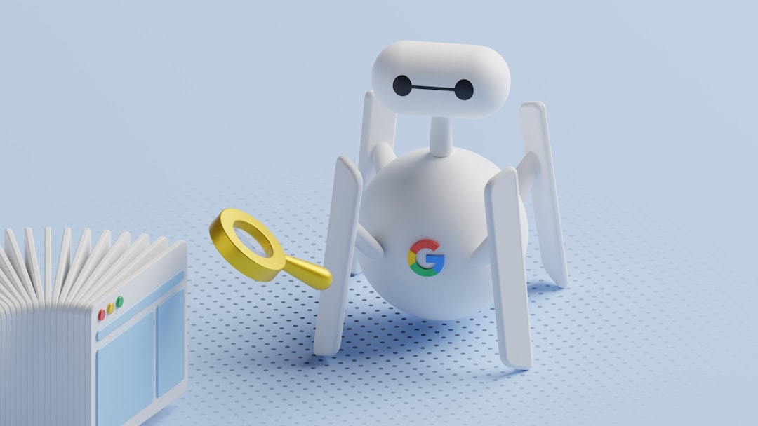 a-small-robot-looking-at-a-book-with-a-magnifying-glass-o7uvqahgeos